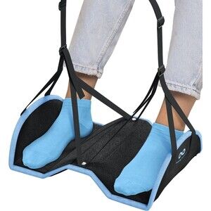 Everlasting Comfort Ergonomic Adjustable Airplane Foot Hammock